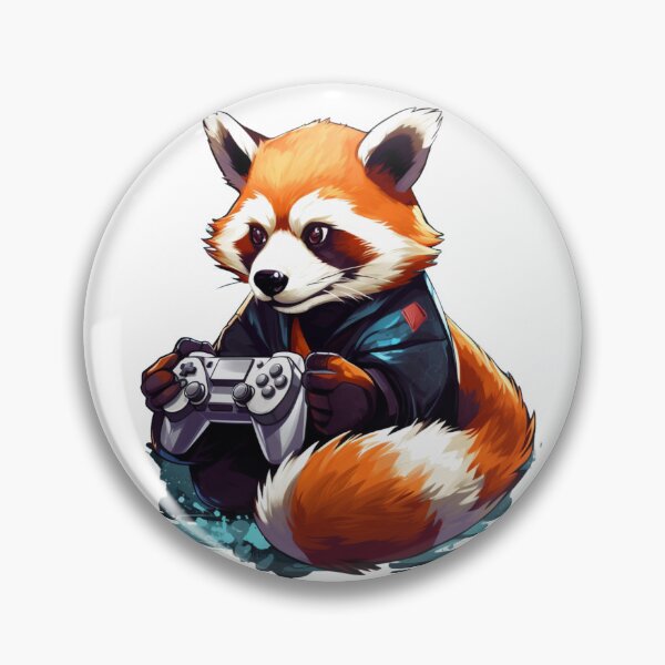 Item preview, Funny Red Panda Gaming Lover  designed and sold by ArtFromBeyond.
