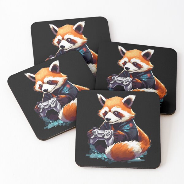 Item preview, Funny Red Panda Gaming Lover  designed and sold by ArtFromBeyond.