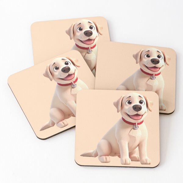 Item preview, Animated Labrador Retriever in 3D style designed and sold by ChickNickStudio.