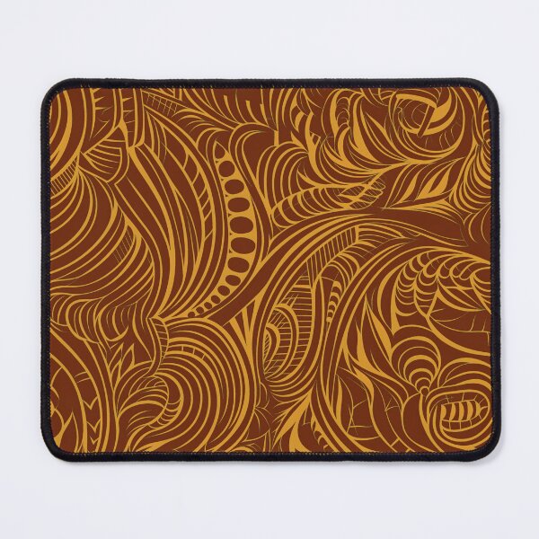 Item preview, Monochromatic Swirls in Brown designed and sold by Glenn Slingsby.