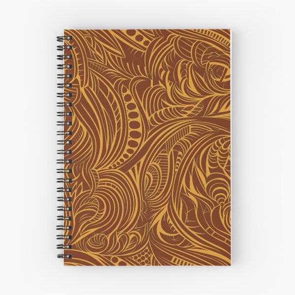 Item preview, Monochromatic Swirls in Brown designed and sold by Glenn Slingsby.