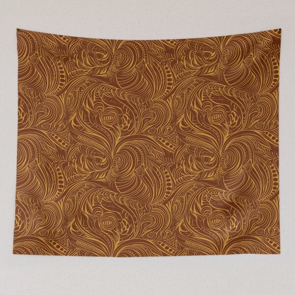 Item preview, Monochromatic Swirls in Brown designed and sold by Glenn Slingsby.