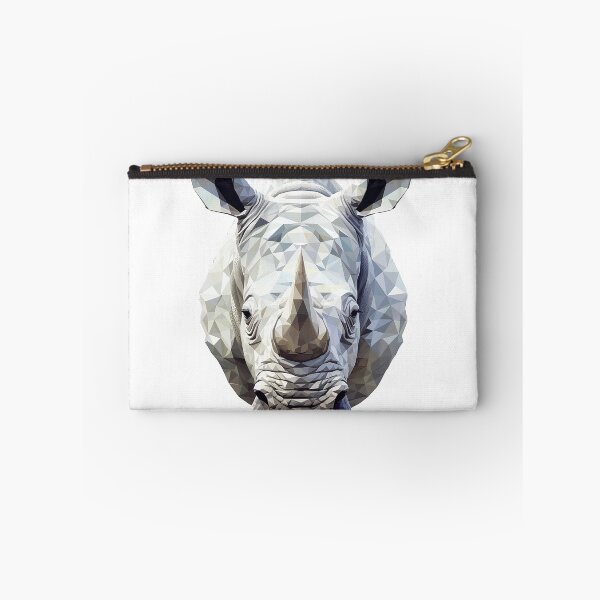 Item preview, Rhinoceros in faceted geometric style designed and sold by Skynotik.