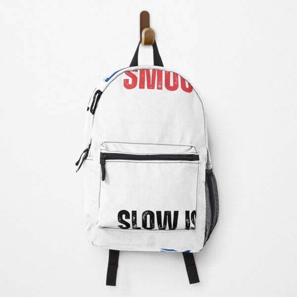 Item preview, Slow is smooth, Smooth is fast designed and sold by theShirtshackco.