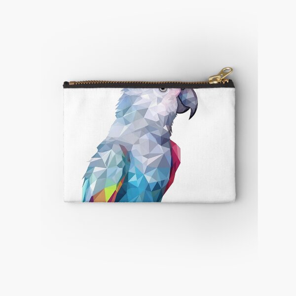 Item preview, Parrot in faceted geometric style designed and sold by Skynotik.