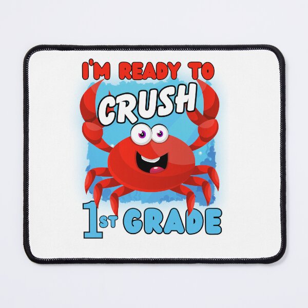 Item preview, Ready To Crush 1st Grade - Kids Back To School, Cute Marine Animal designed and sold by Sun Sand & Sea Art.