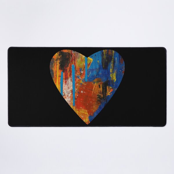 Item preview, Abstract art heart painting designed and sold by LilyBell6.