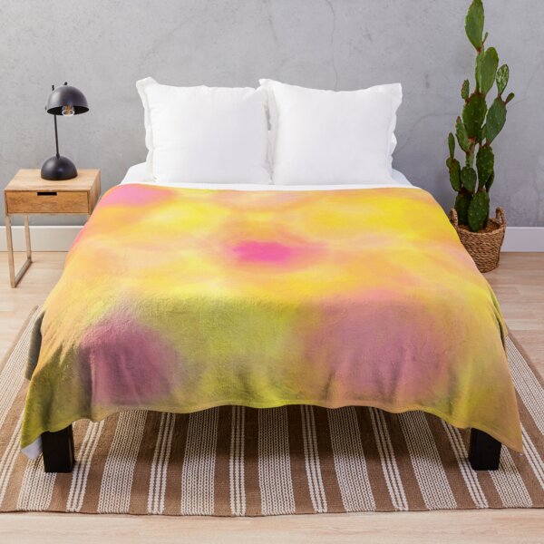 Item preview, Pink and yellow tie dye print designed and sold by Charlottieloux.