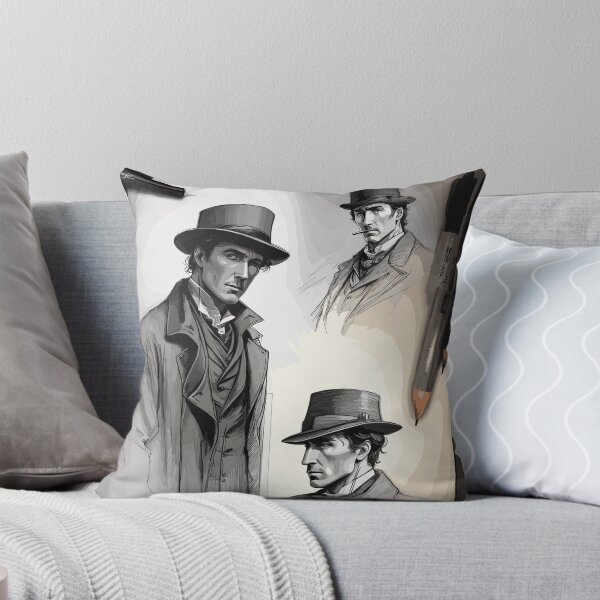 Item preview, Pencil sketch, portrait of a man designed and sold by CatCoconut-Art.