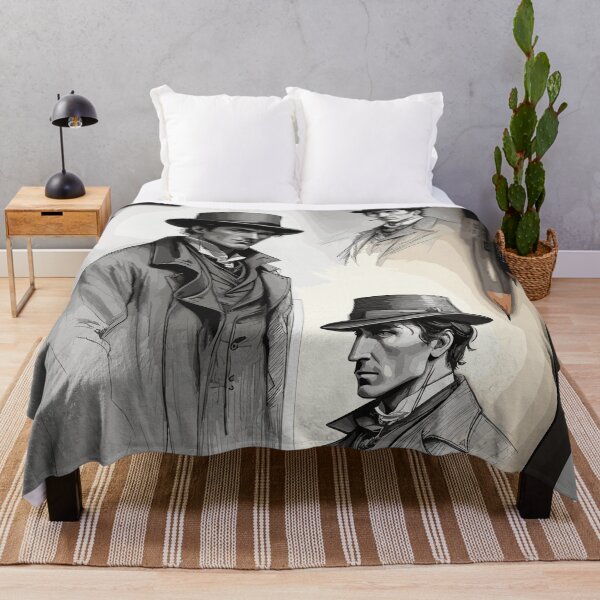 Item preview, Pencil sketch, portrait of a man designed and sold by CatCoconut-Art.