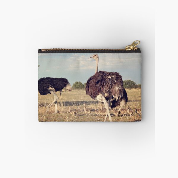 Item preview, Gran familia de avestruces Parque Nacional de Etosha designed and sold by creativechuckie.