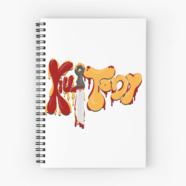 Item preview, Kill Tony Bubble Logo With a Knife in Red & Yellow Theme designed and sold by Kill Tony Fan Designs.