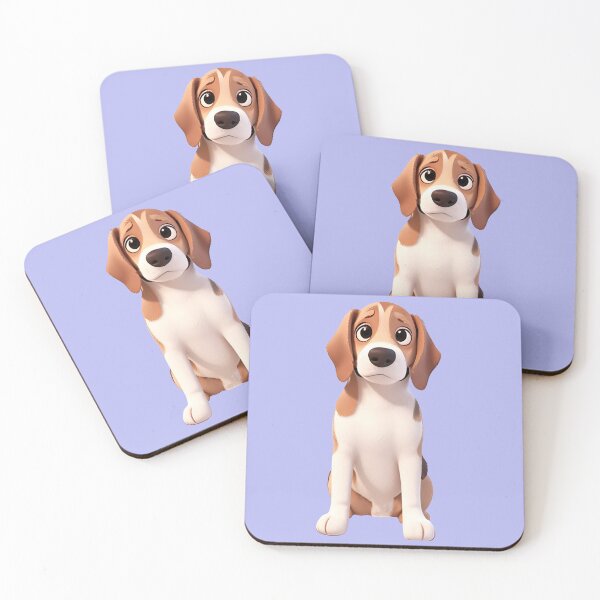 Item preview, Animated beagle in 3D style designed and sold by ChickNickStudio.