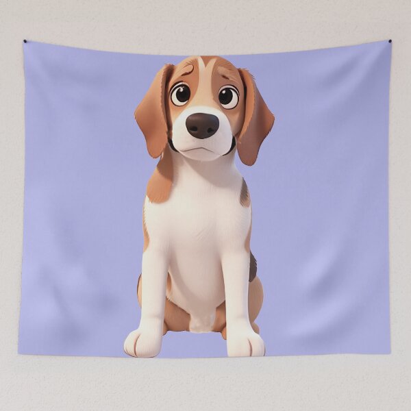Item preview, Animated beagle in 3D style designed and sold by ChickNickStudio.