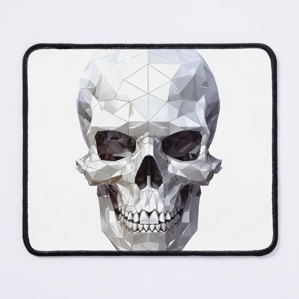 Item preview, Skull - crossbones in faceted geometric style designed and sold by Skynotik.