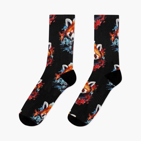 Item preview, Funny Red Panda Gaming Lover  designed and sold by ArtFromBeyond.