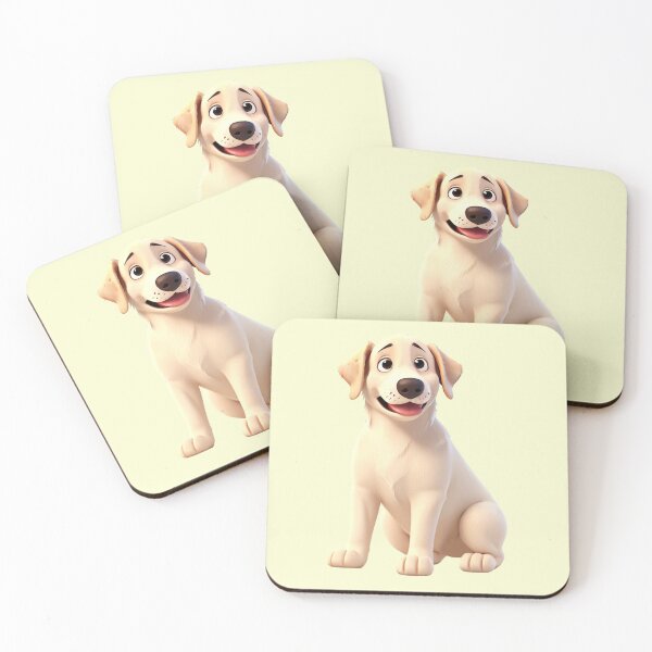 Item preview, Animated adult Labrador Retriever in 3D style designed and sold by ChickNickStudio.