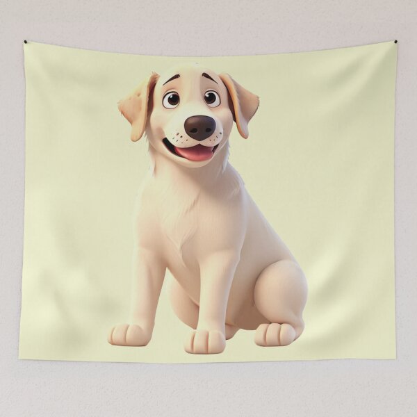 Item preview, Animated adult Labrador Retriever in 3D style designed and sold by ChickNickStudio.
