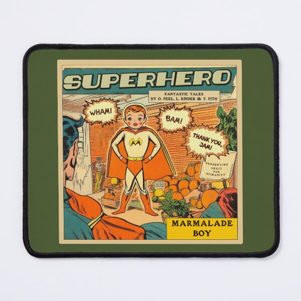 Item preview, Marmalade comic book hero (#04) [Create a set!] designed and sold by SolidEarthArt.
