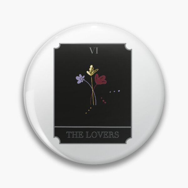 Item preview, Los amantes (flores) - Carta del Tarot designed and sold by BooFish222.