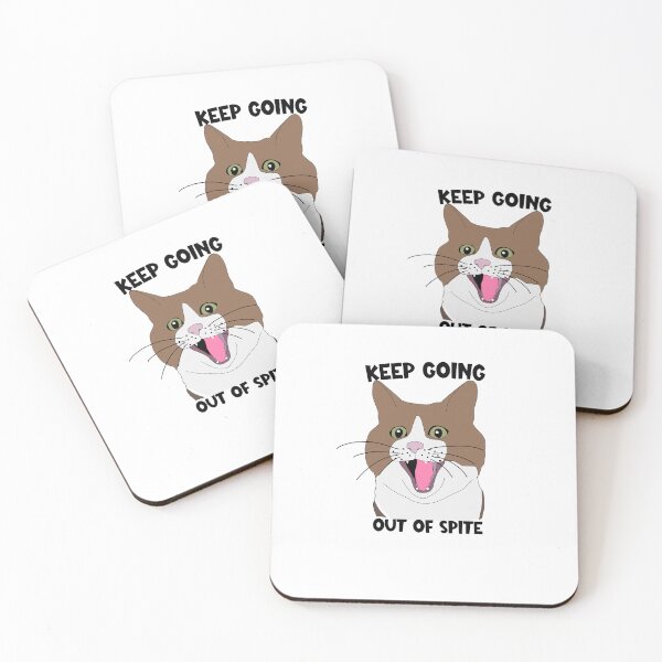 Item preview, Keep Going Out Of Spite Funny Motivational Humor designed and sold by SharpThreadZ.