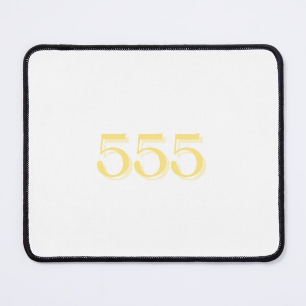 Item preview, 555 yellow angel number design designed and sold by Jordananne11.