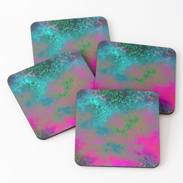 Item preview, Abstract Pink and Blue Garden designed and sold by calibrit.