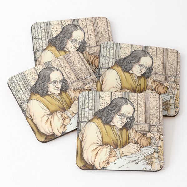 Item preview, Benjamin Franklin  designed and sold by ComicsFactory.