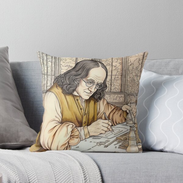Item preview, Benjamin Franklin  designed and sold by ComicsFactory.