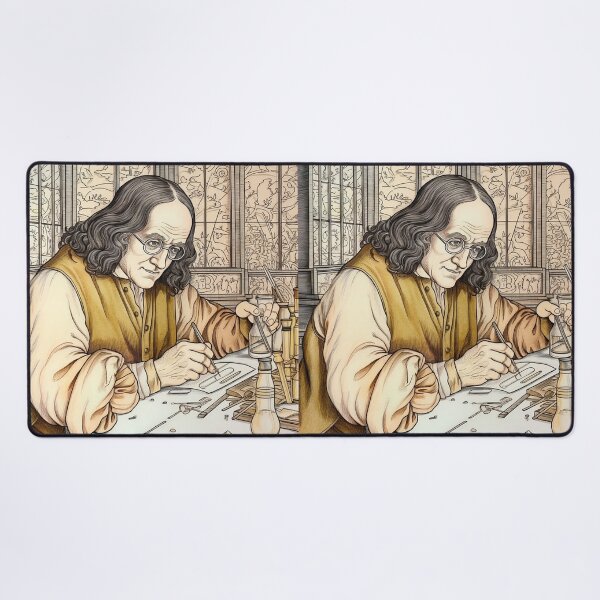 Item preview, Benjamin Franklin designed and sold by ComicsFactory.