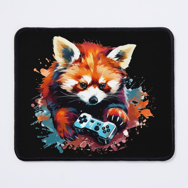 Item preview, Funny Red Panda Gaming Lover  designed and sold by ArtFromBeyond.
