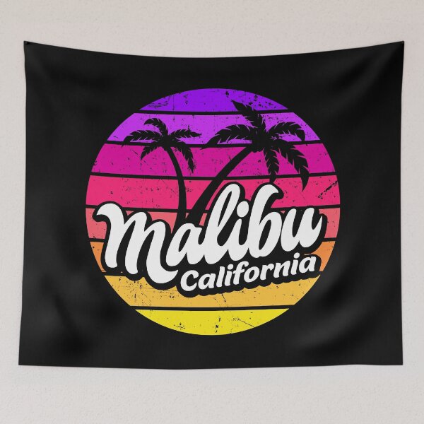 Item preview, Malibu Los Angeles California, Tropical Destination designed and sold by Pau Baz.