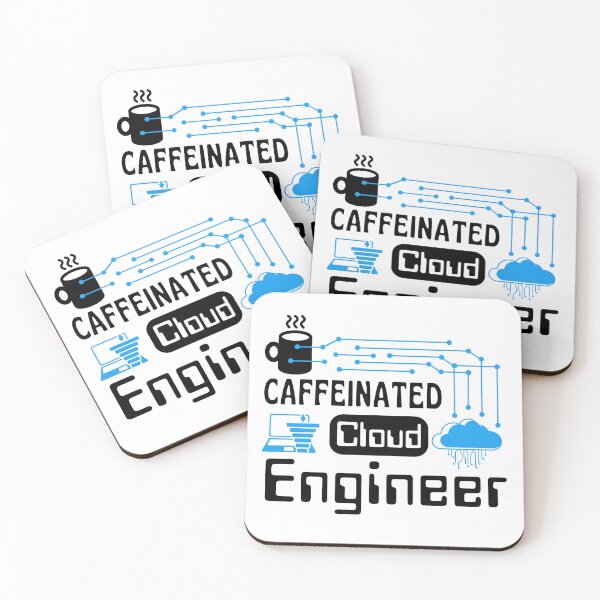 Item preview, Cloud Engineer with Connections | Black Font designed and sold by FocusChillax.