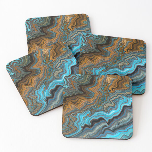 Item preview, Abstract Colorful Agate Pattern designed and sold by calibrit.