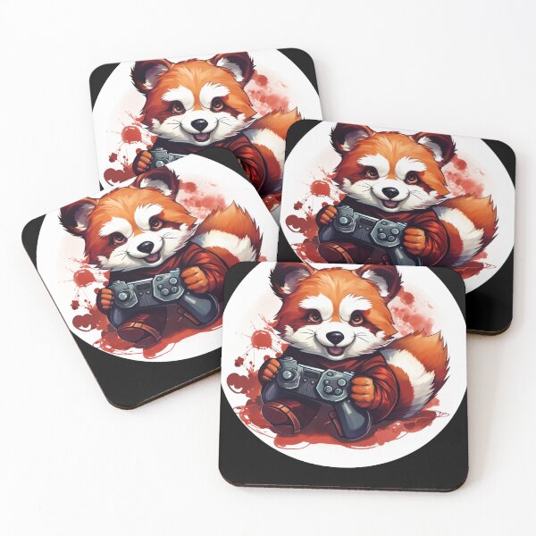 Item preview, Funny Red Panda Gaming Lover  designed and sold by ArtFromBeyond.