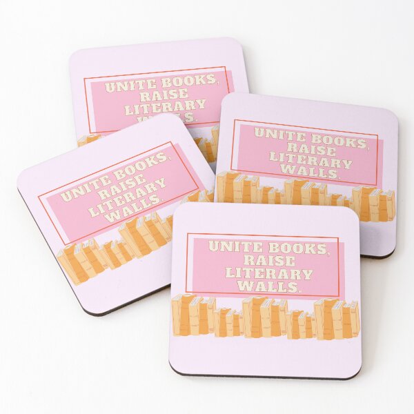 Item preview, UNITE BOOKS, RAISE LITERARY WALLS designed and sold by ioankoll213.