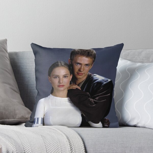 Vista previa del artículo con la obra «Padmé y Anakin de Star Wars», diseñado y vendido por CuteDesigns333.