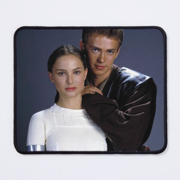 Vista previa del artículo con la obra «Padmé y Anakin de Star Wars», diseñado y vendido por CuteDesigns333.