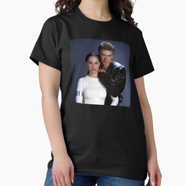 Vista previa del artículo con la obra «Padmé y Anakin de Star Wars», diseñado y vendido por CuteDesigns333.
