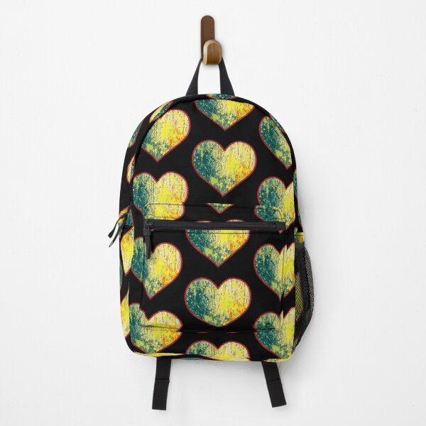 Item preview, Abstract Yellow Green Painting of Heart Shape designed and sold by LilyBell6.