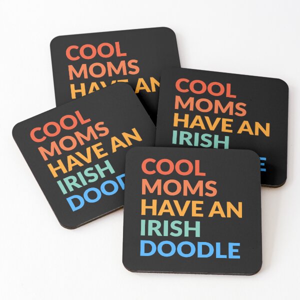 Item preview, Cool Moms Have An Irish Doodle Pride Gift  designed and sold by Guarddogdrive.