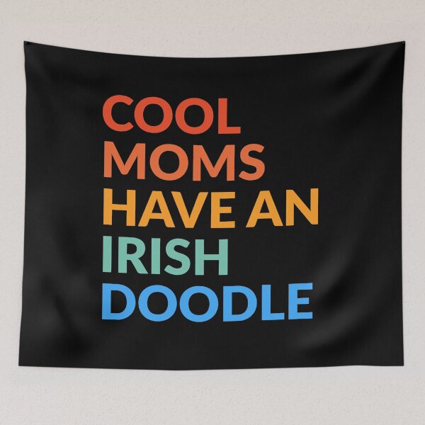 Item preview, Cool Moms Have An Irish Doodle Pride Gift  designed and sold by Guarddogdrive.