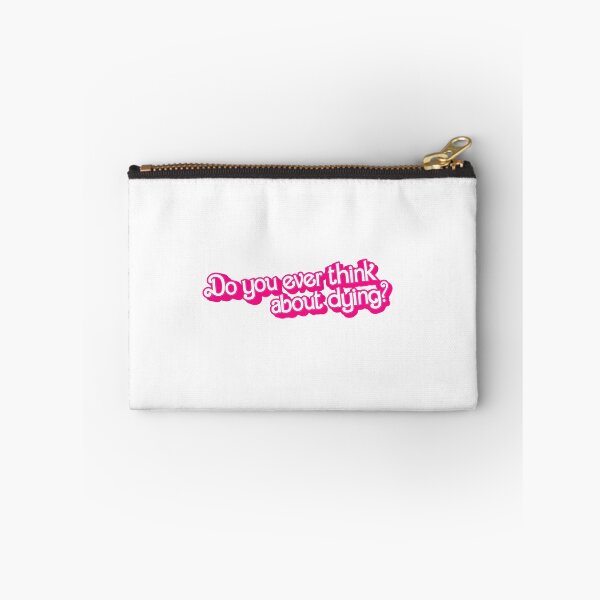 Item preview, Do you ever think about dying? (Pink) designed and sold by partyfarty.