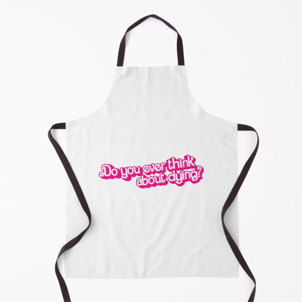 Item preview, Do you ever think about dying? (Pink) designed and sold by partyfarty.