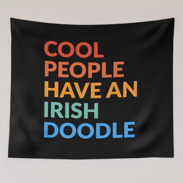 Item preview, Cool People Have An Irish Doodle Pride Gift  designed and sold by Guarddogdrive.
