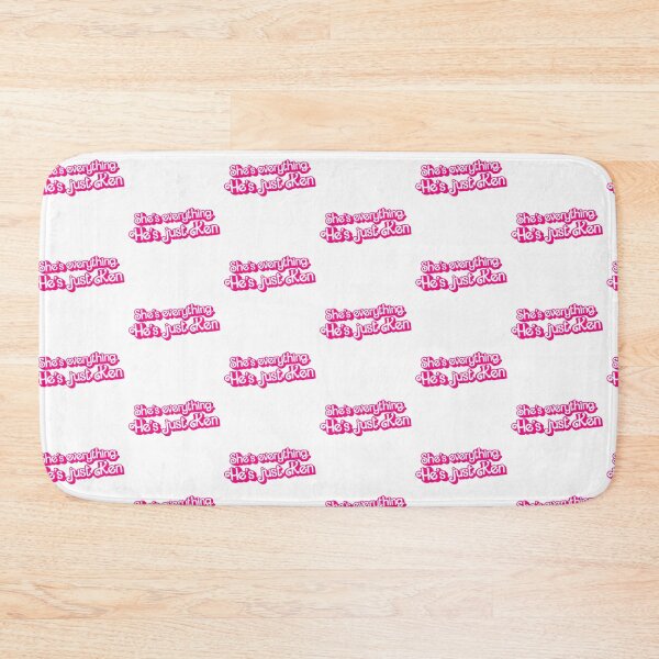 Item preview, She's everything. He's just Ken. (Pink) designed and sold by partyfarty.