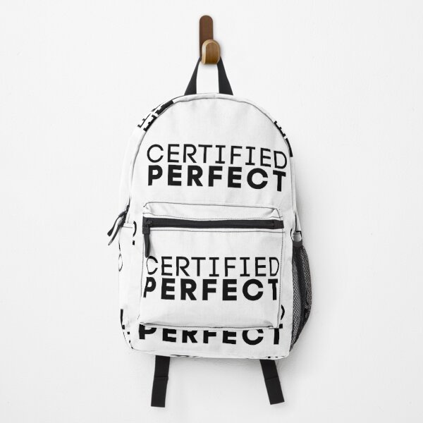 Item preview, Certified Perfect funny quote meme designed and sold by SassyArtistry.