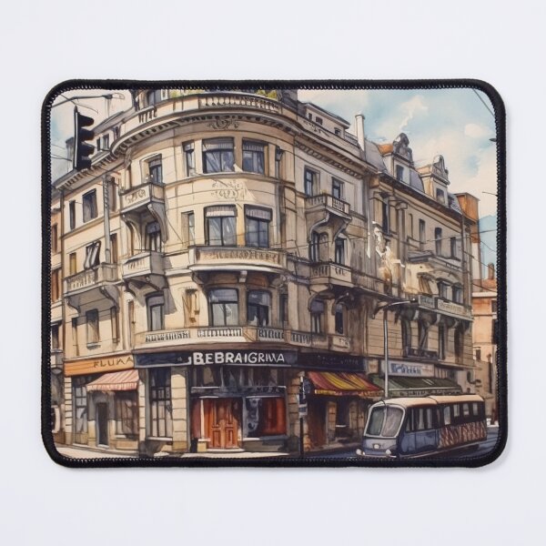 Item preview, Belgrade city drawing designed and sold by ComicsFactory.