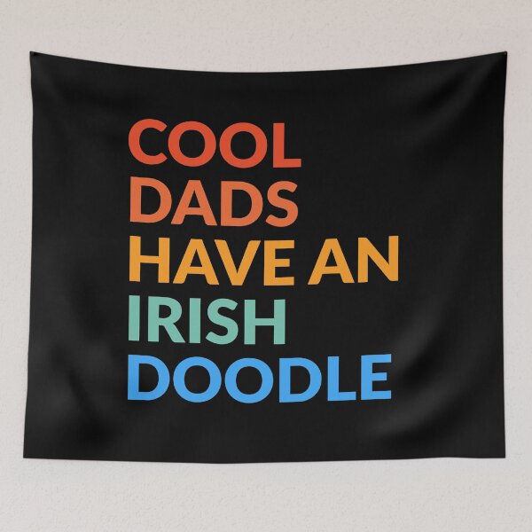 Item preview, Cool Dads Have An Irish Doodle Dog Pride Gift  designed and sold by Guarddogdrive.