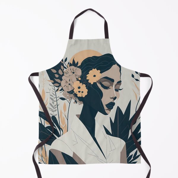 Item preview, Wildflower Woman Boho Art designed and sold by ArtsyWishesShop.
